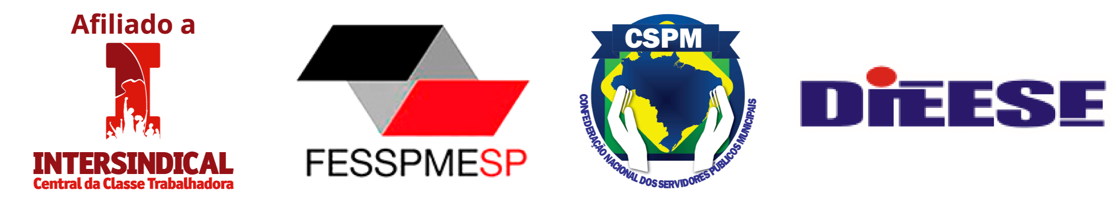 Afiliações - Intersindical, FESSPMESP, CSPM